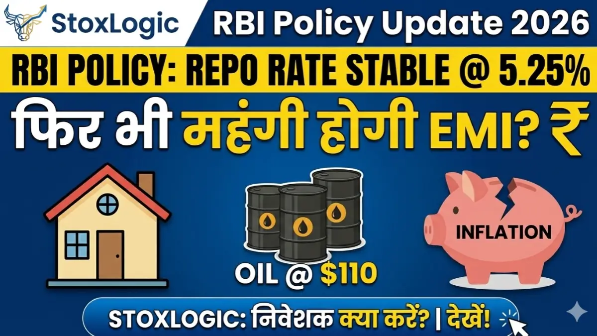 RBI Policy 2026 Repo Rate 5.25 percent - Home Loan EMI and Inflation Impact in India
